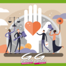 Einladungs Sujet zur Veranstaltung "Tag der Menschenrechte" in Ottakring